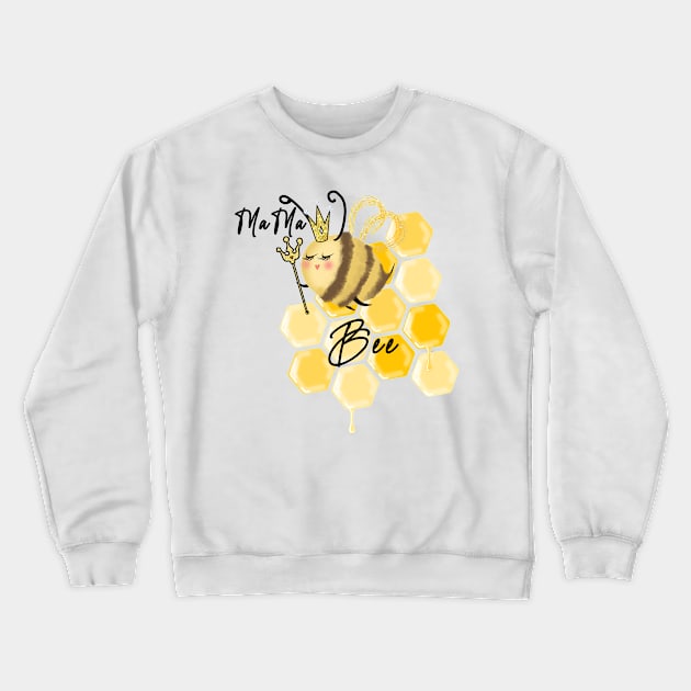 Mama Bee Crewneck Sweatshirt by Kribis